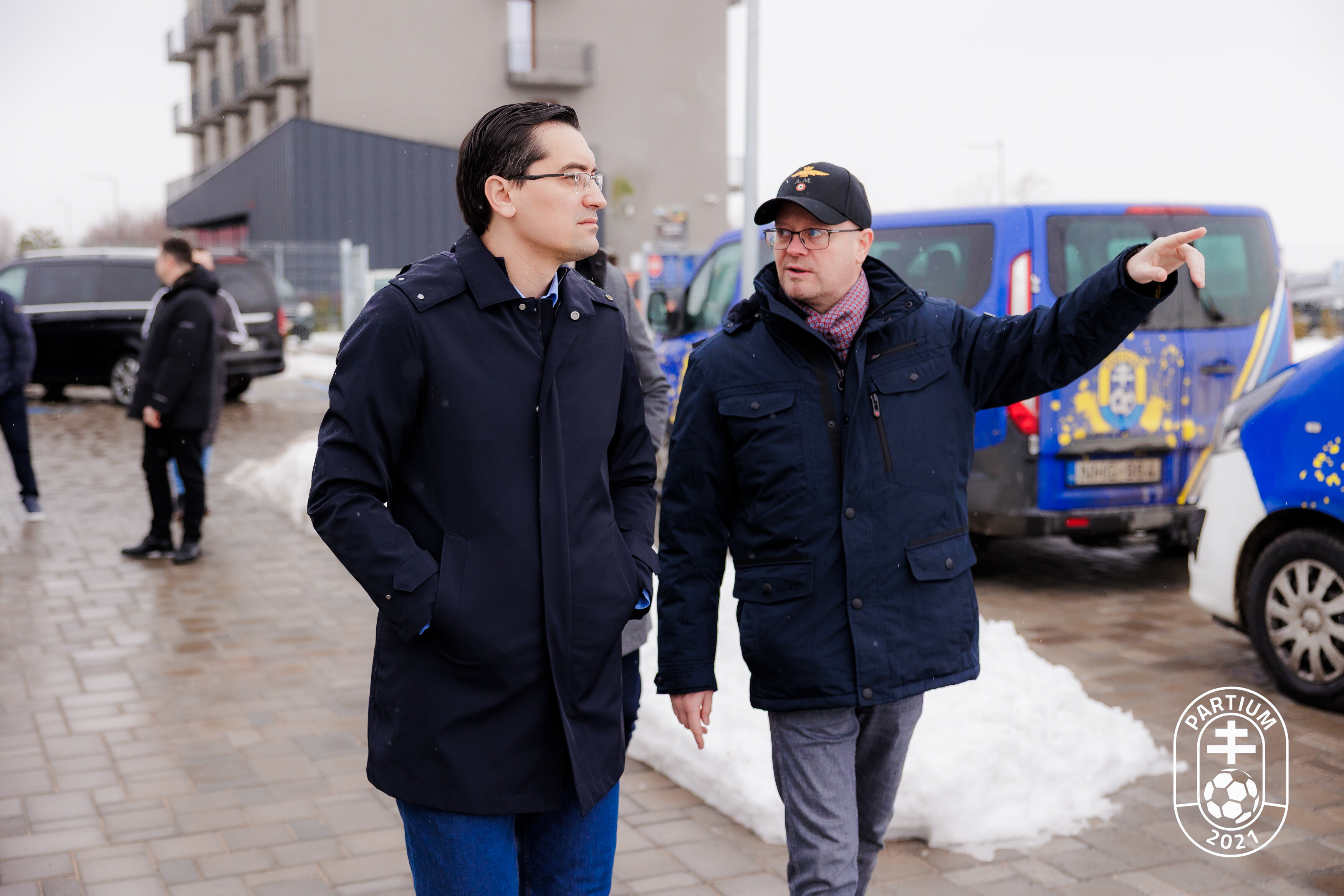 A Román Labdarúgó Szövetség vezetősége tett látogatást akadémiánkon!